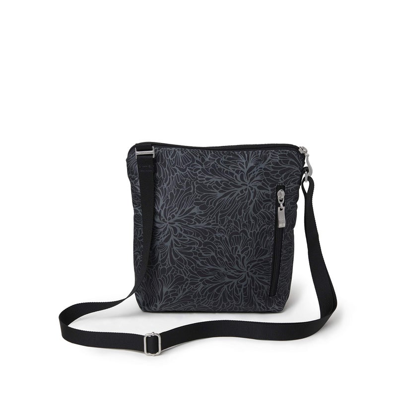 Baggallini womens Pocket With Rfid Crossbody Bags, Midnight Blossom, One Size US - Image 4